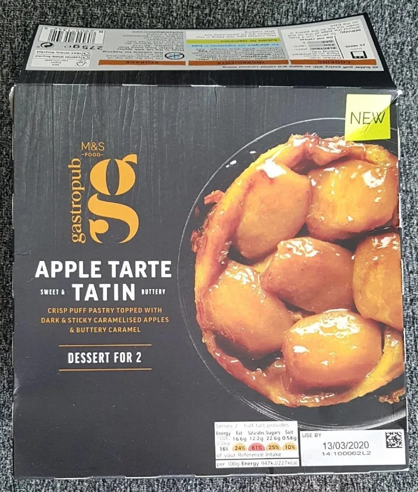 Apple tarte tatin