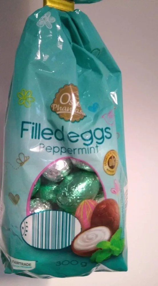 Filled eggs Peppermint