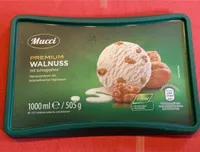 Premium Walnuss mit Schlagsahne