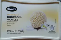 Eiskrem Bourbon-Vanille