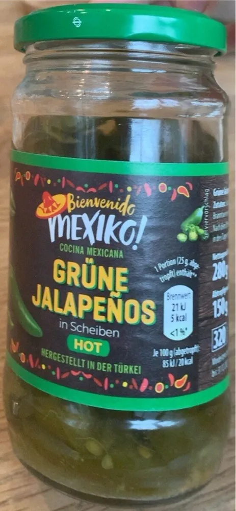 Grüne Jalapeños