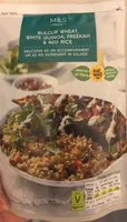 Bulgar wheat, white quinoa