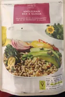 Wholegrain rice and quinoa