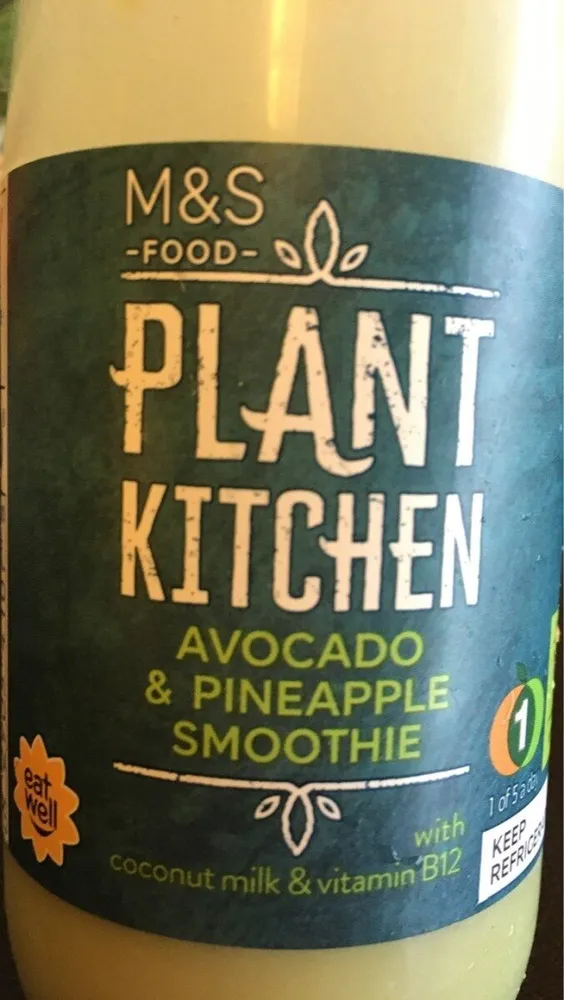 plant kitchen - Smoothie avocat ananas