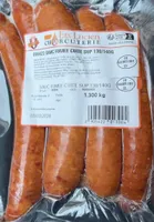 Saucisse fumee cuite sup 130/140g