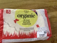 organic British MATURE CHEDDAR