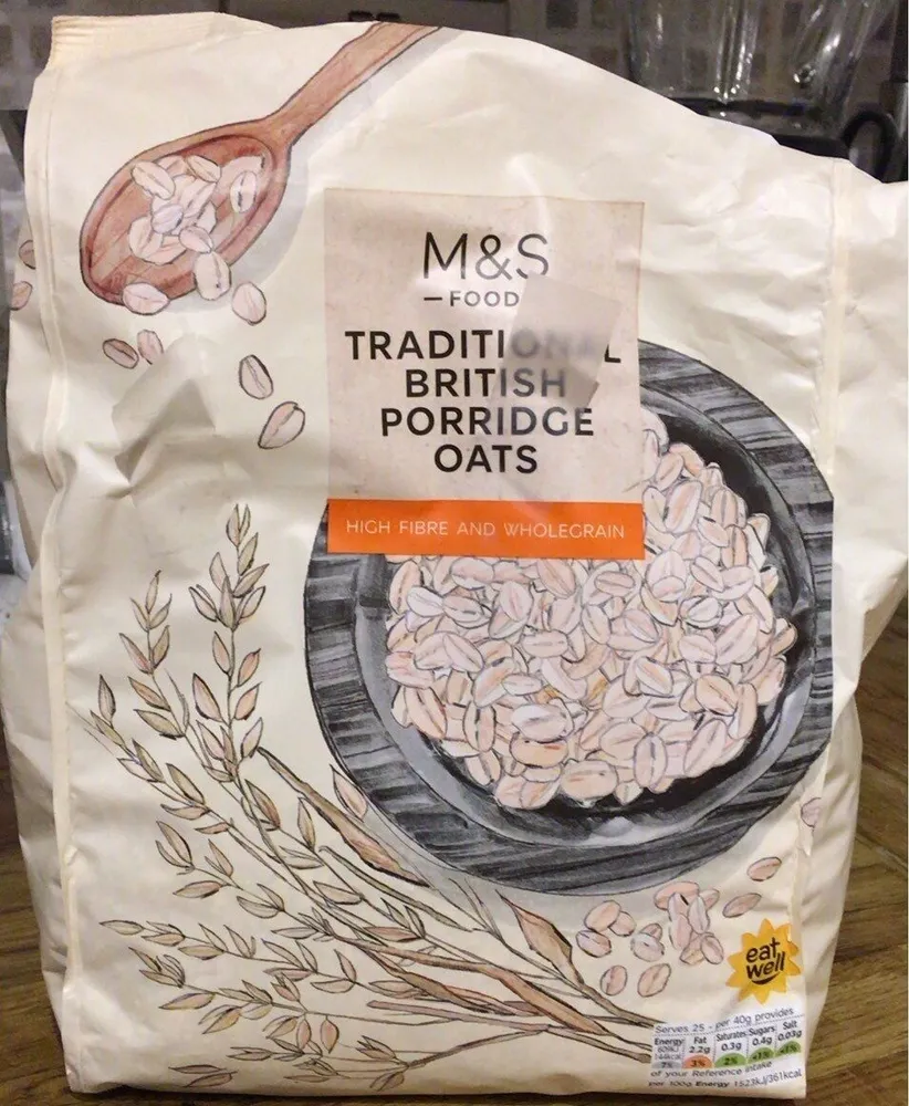 Traditional British Porridge Oats