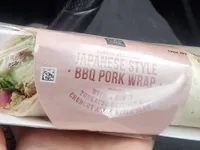 Japanese style bbq pork wrap