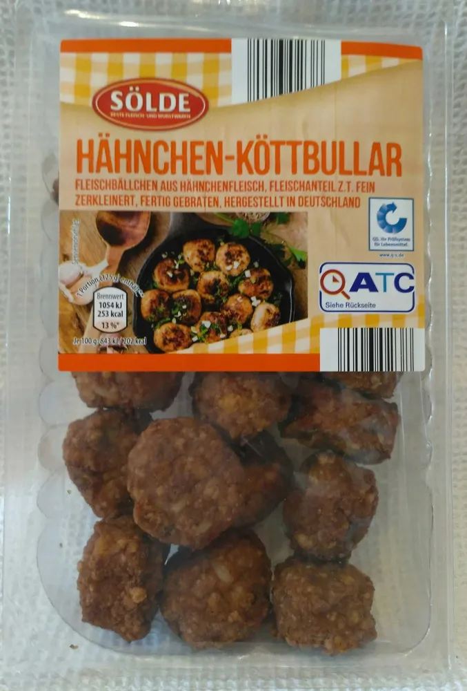 Hähnchen-Köttbullar