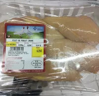 Filet de poulet jaune