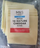 Lighter British 10 Mature Cheddar Slices