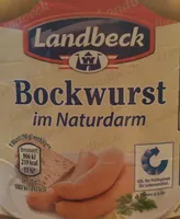 Bockwurst im Naturdarm