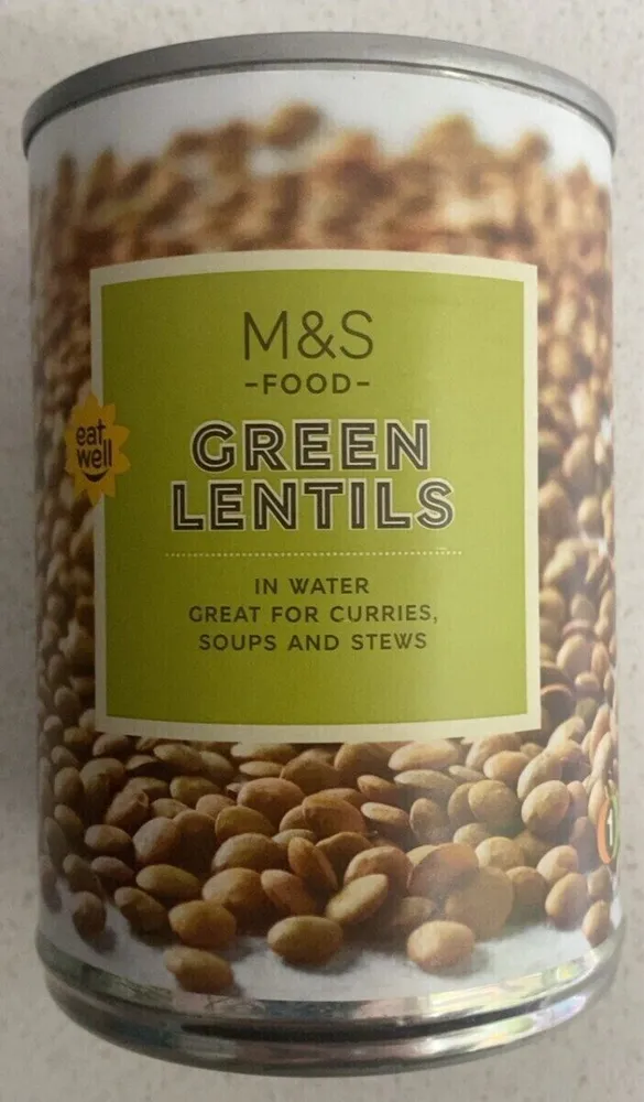 Green lentils