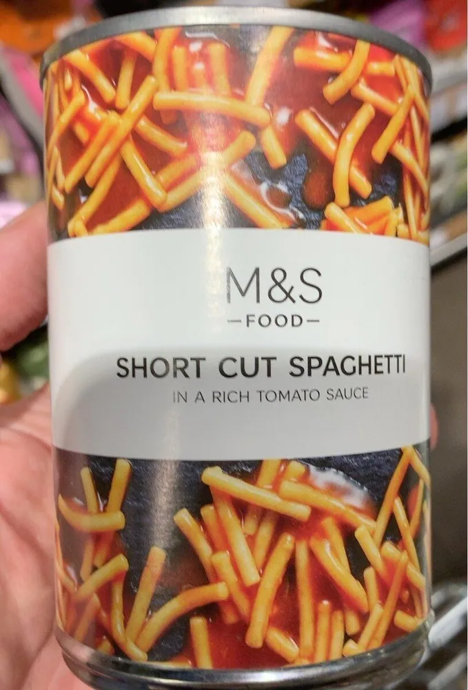 Short cut spaghetti