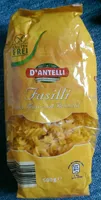 Fusilli aus Mais- und Reismehl