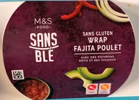 Wrap Fajita Poulet (sans gluten)