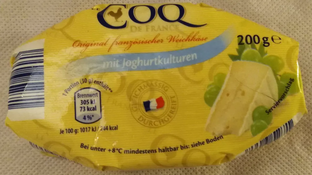 Original Französischer Weichkäse (Classic / mit Joghurtkulturen)
