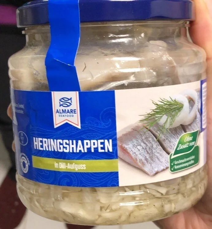 ALDI ALMARE Heringshappen 29066162 Heringshappen in Dill-Aufguss