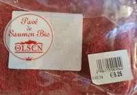 Pavé de saumon bio