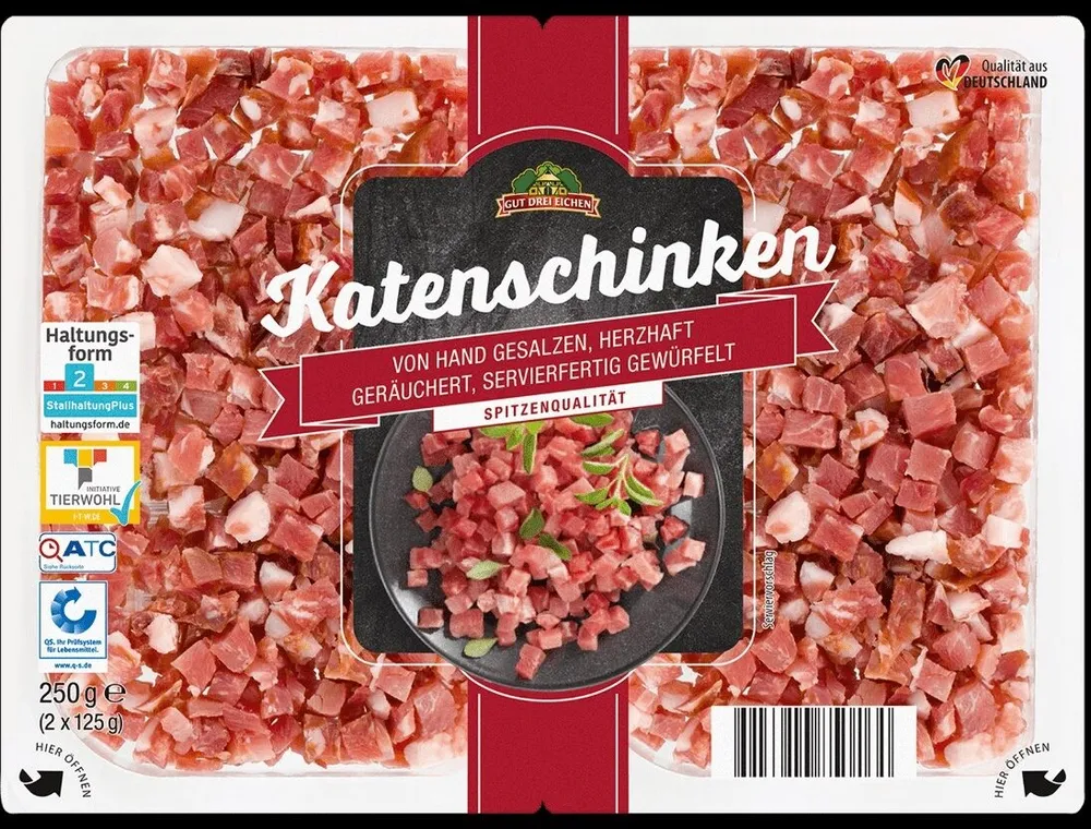 Katenschinken-Würfel