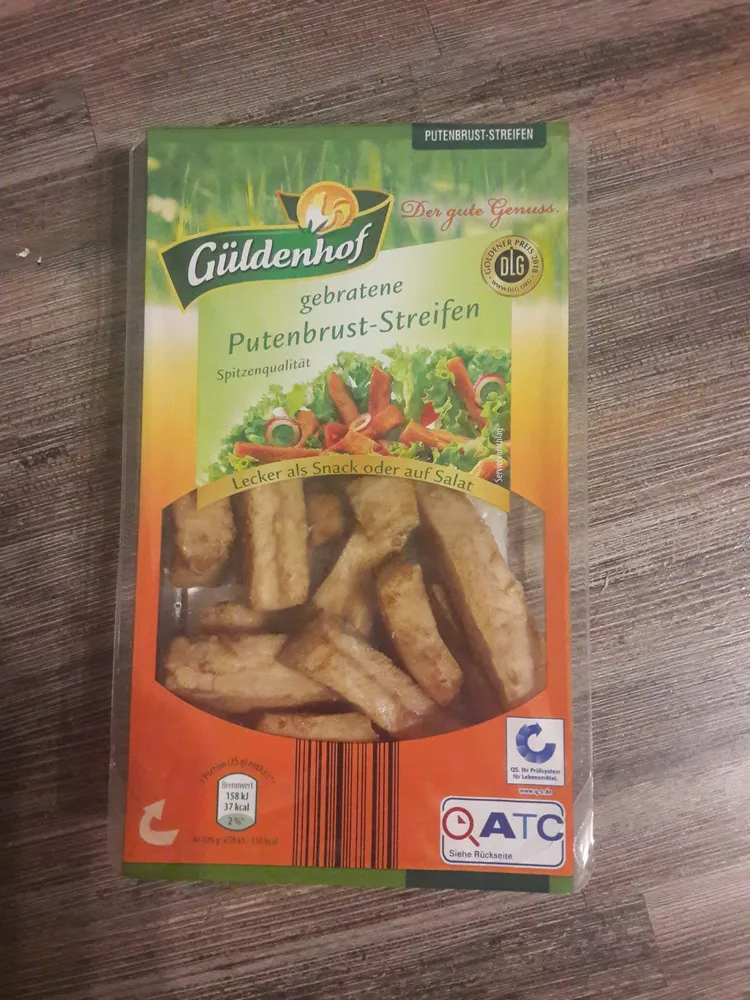 gebratene Putenbrust-Streifen