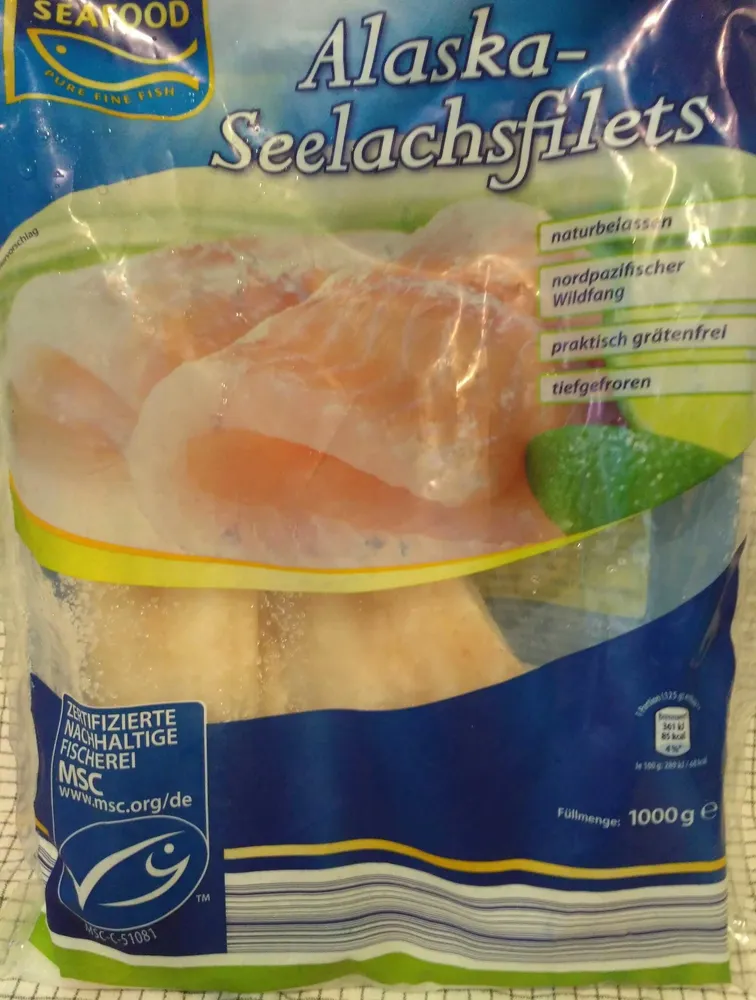 Alaska- Seelachsfilet