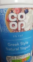 Greek style yogurt