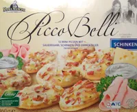Picco Belli Mini-Pizzen Schinken