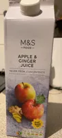 Apple and ginger juice