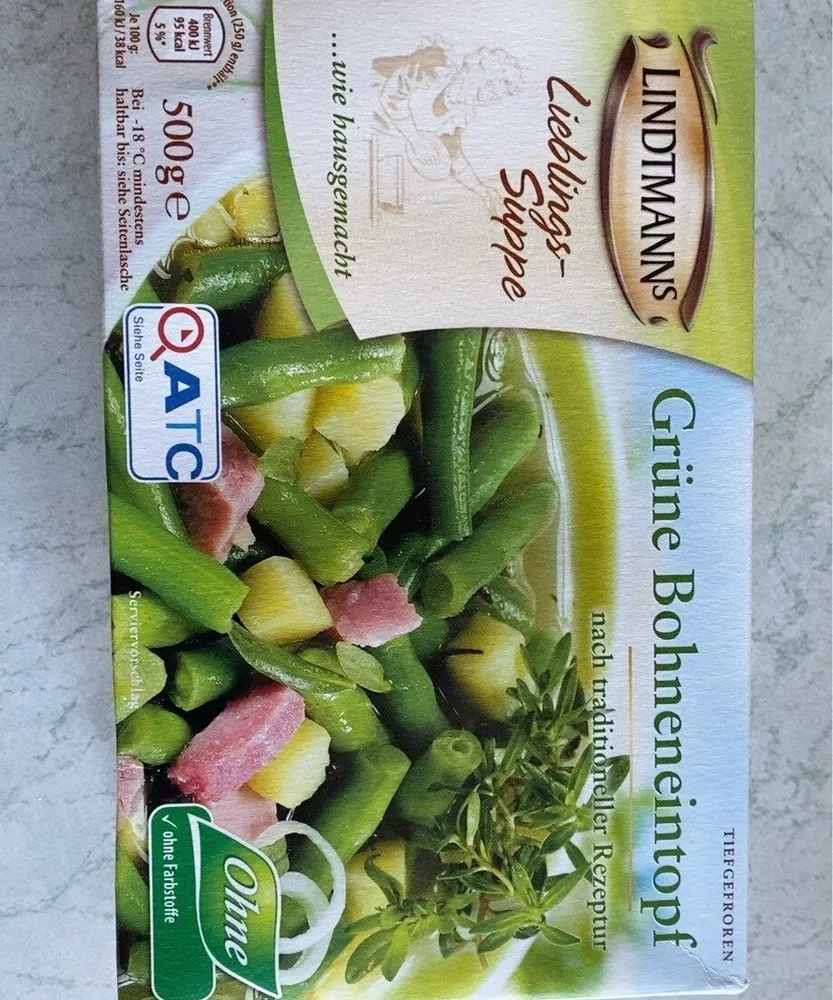 Grüne Bohneneintopf