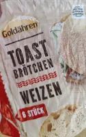 Toast Brötchen Weizen