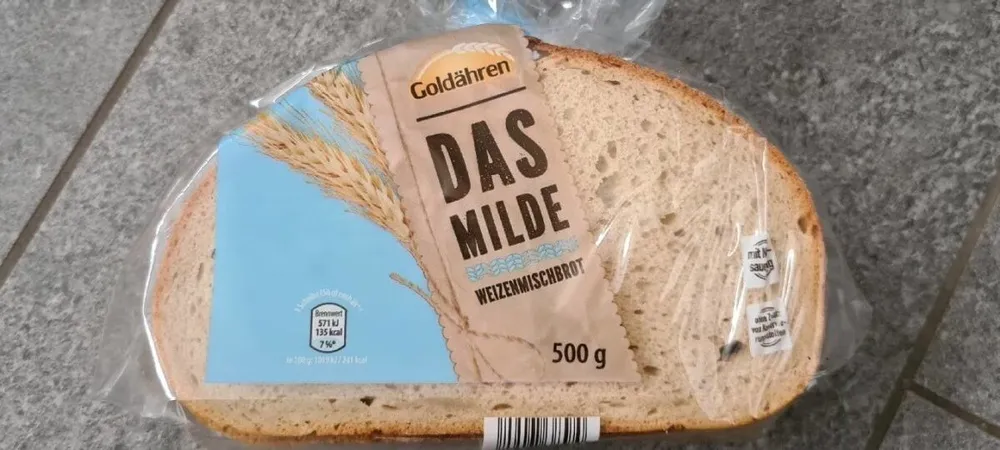 Das Milde Weizenmischbrot Aldi Nord (dmw1)