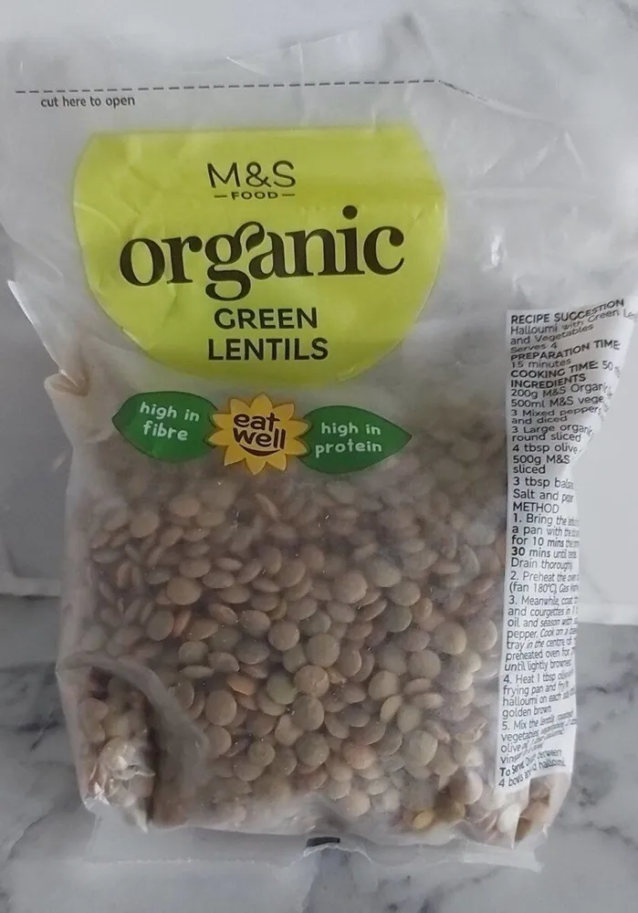 Green lentils