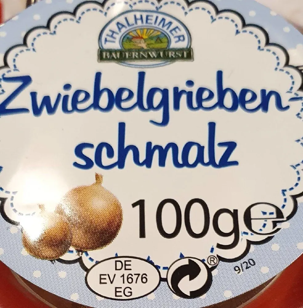 Apfelgriebenschmalz