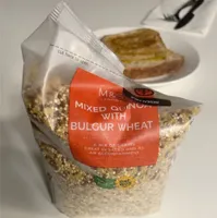 Mixed quinoa with bulgur wheat