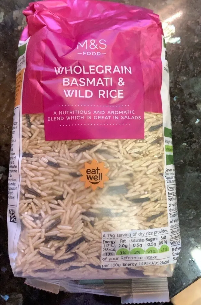 Wholefrain and basmati wild rice