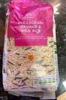 Wholefrain and basmati wild rice