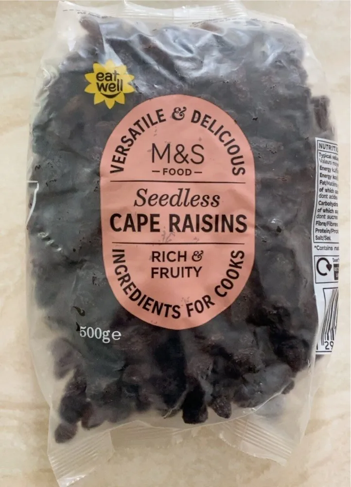 Seedless Cape Raisins