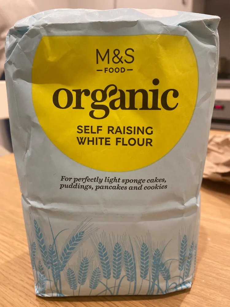 Organic self raising white flour