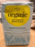 Organic self raising white flour