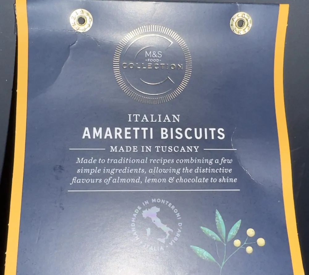Italian Amaretti Biscuits