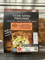 Cod katsu fishcakes