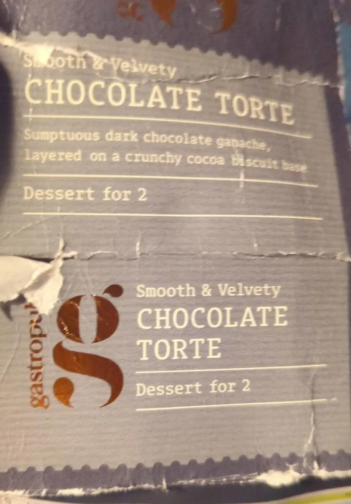Chocolate smooth tortes velvety