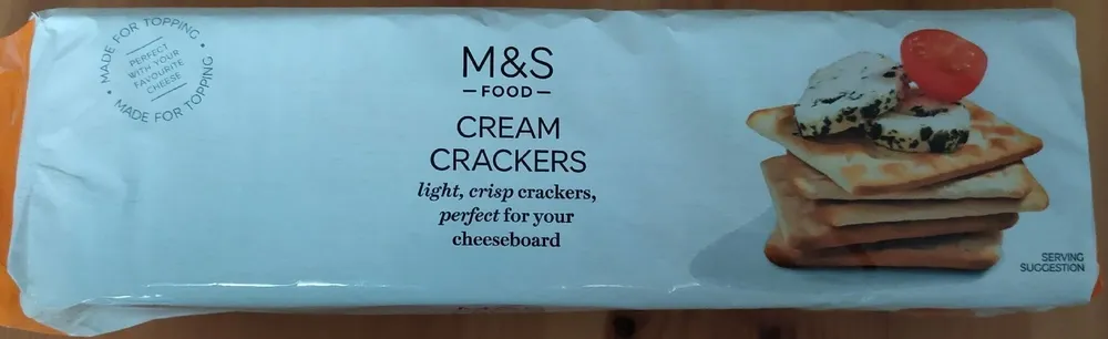 Cream crackers