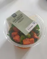 Salade multicolore courge doubeurre à la marocaine
