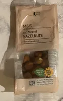 Natural hazelnuts