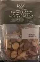 Mélange noisettes, amandes, cajous caramelisées ou grillées