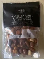 Salted caramel & nut selection