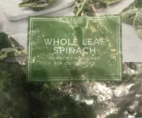Whole Leaf Spinach