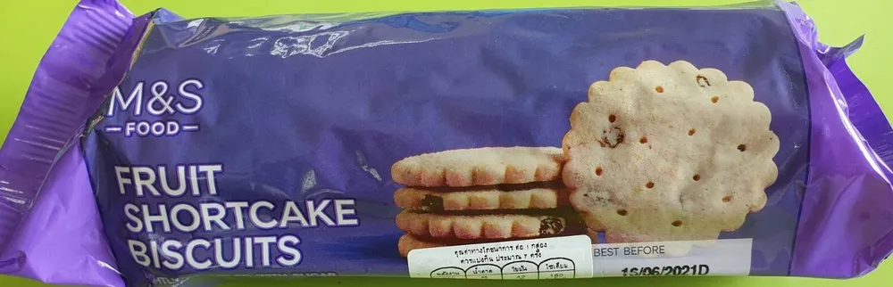 Biscuits sablés aux fruits